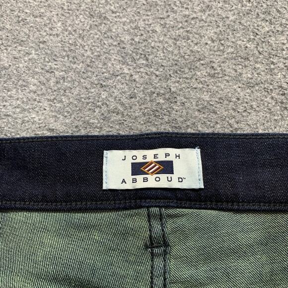 Joseph Abboud Jeans Mens 40 Blue Slim Fit Straight Stretch Cotton Dark Wash - Picture 5 of 11